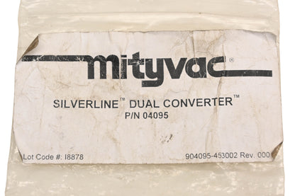 Mityvac 04095 Silverline Dual Converter Kit NOS