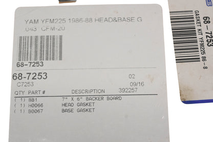 Cometic 68-7253, C7253 Top End Head & Base Gasket Kit NOS