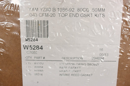Wiseco W5284, C7080 Top End Gasket Kit NOS