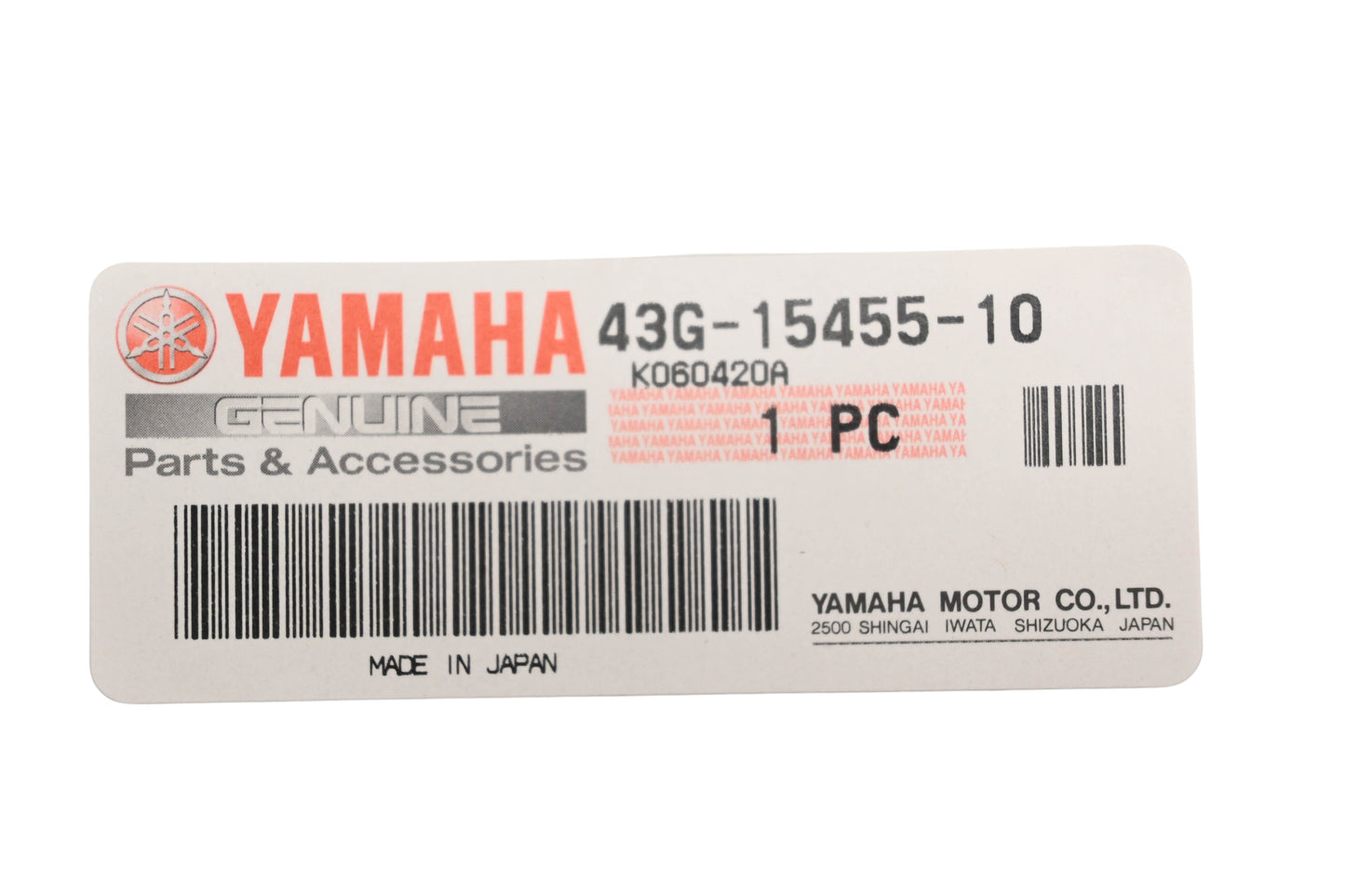 New OEM Yamaha 43G-15455-10-00 Generator Flywheel Cover Gasket NOS