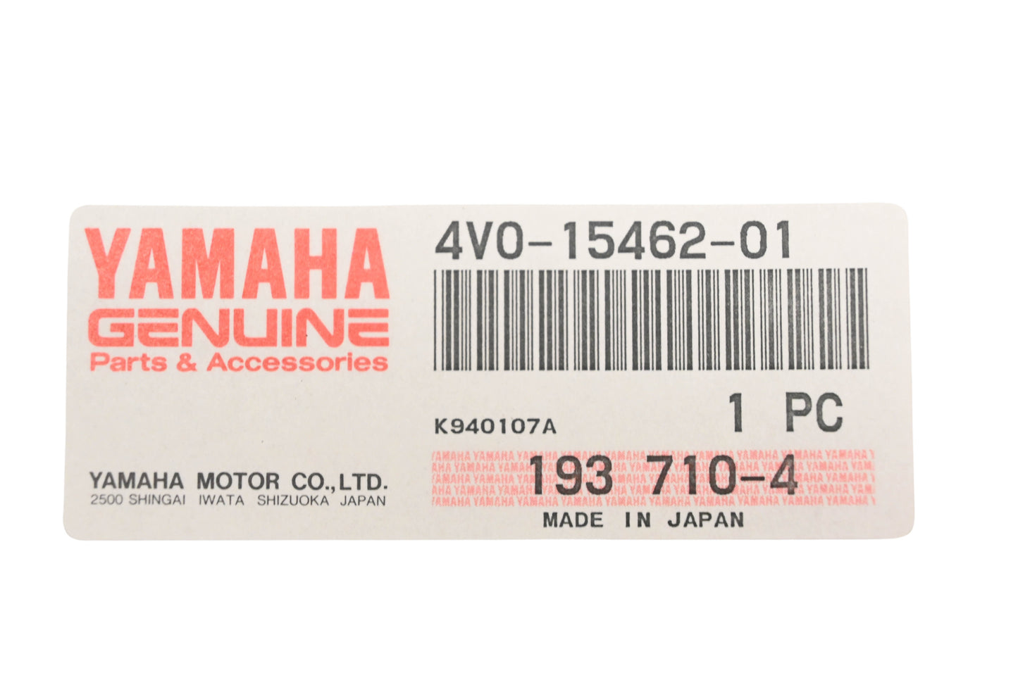 New OEM Yamaha 4V0-15462-01-00 Crankcase Cover Gasket NOS