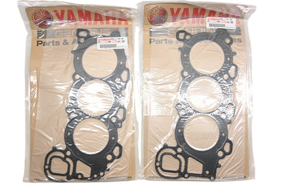New OEM Yamaha 6P2-W0001-01-00 Powerhead Gasket Kit NOS