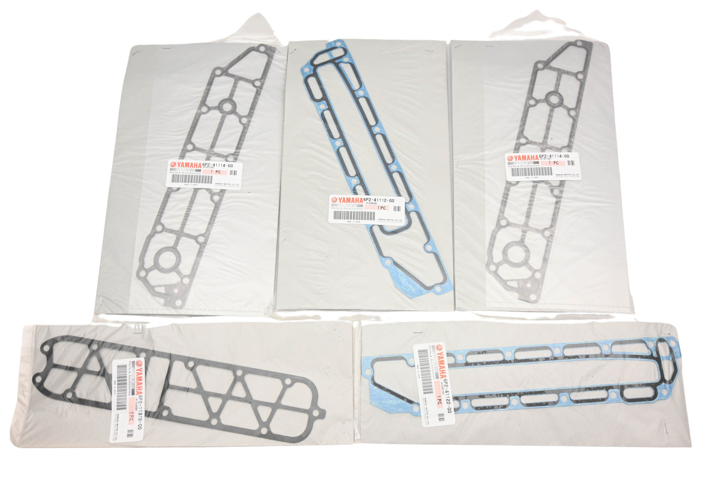 New OEM Yamaha 6P2-W0001-01-00 Powerhead Gasket Kit NOS
