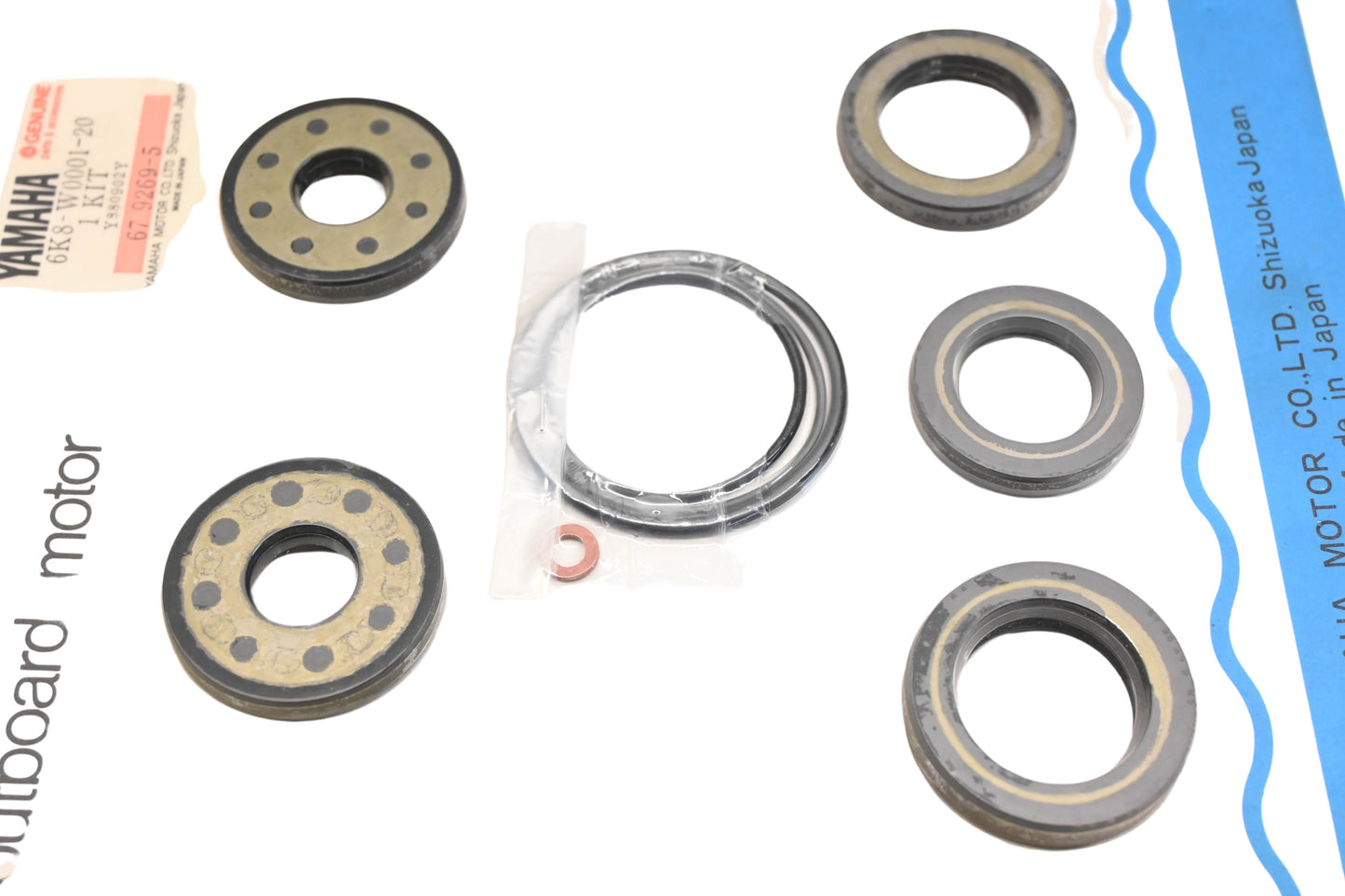 New OEM Yamaha 6K8-W0001-20-00 Jet Unit Gasket & Seal Kit NOS