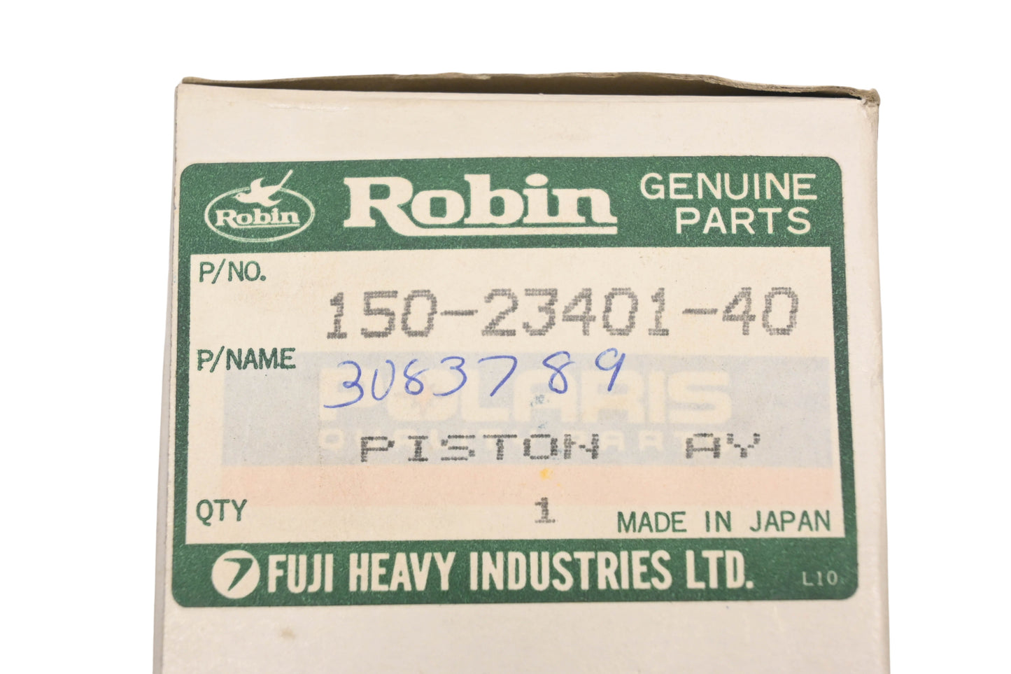 New OEM Polaris 3083789 Robin Piston Kit NOS