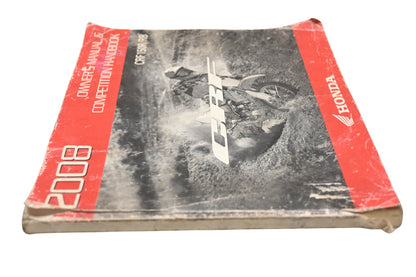 OEM Honda 31KSE610 2008 CRF150R/RB Owner's Manual Competition Handbook