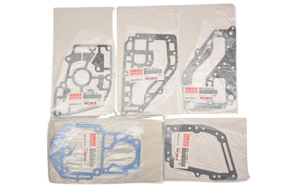 New OEM Yamaha 6K8-W0001-A1-00 Powerhead Gasket Kit NOS
