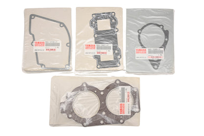 New OEM Yamaha 6K8-W0001-A1-00 Powerhead Gasket Kit NOS
