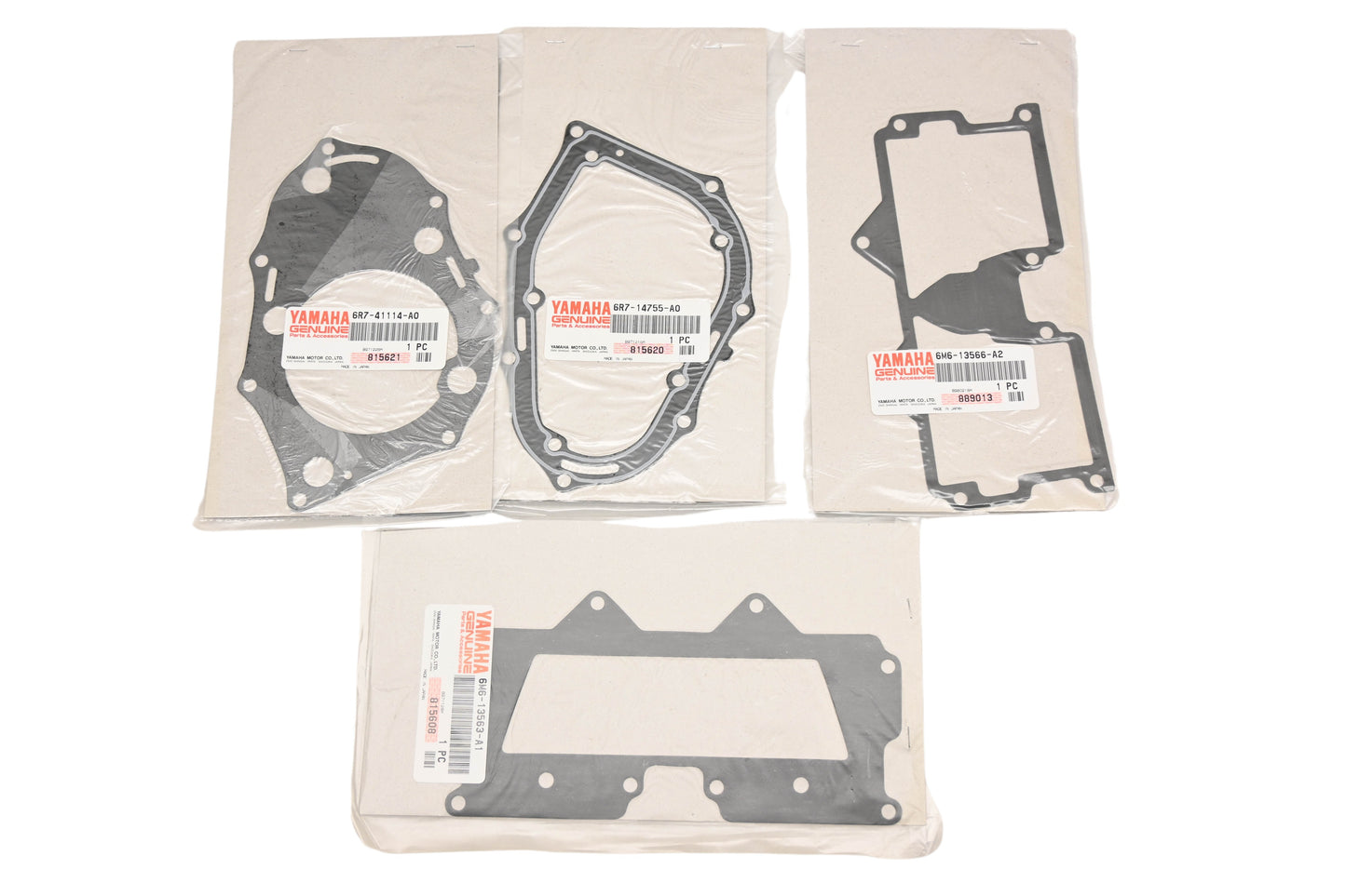New OEM Yamaha 6R8-W0001-02-00 Engine Gasket & Seal Kit NOS