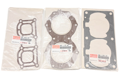 New OEM Yamaha 6R8-W0001-02-00 Engine Gasket & Seal Kit NOS
