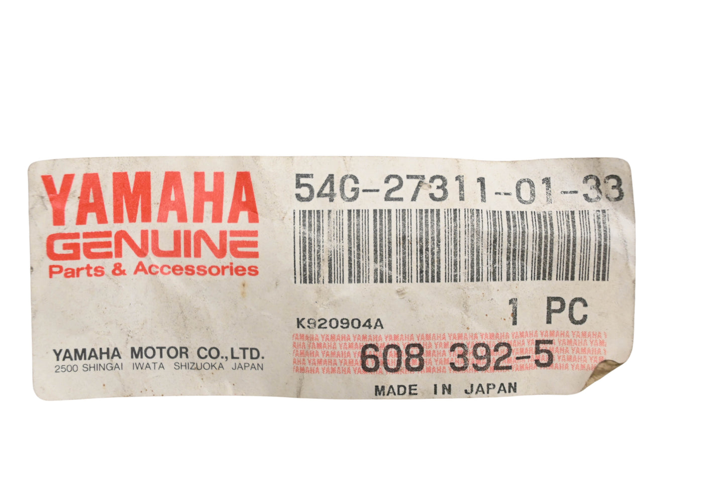 New OEM Yamaha 54G-27311-01-33 Kickstand NOS