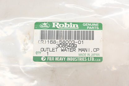 New OEM Polaris 3085499 Robin Fire Red Water Output Manifold NOS