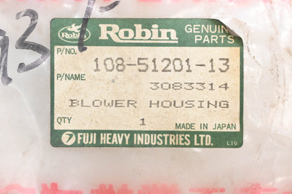 New OEM Polaris 3083314, 108-51201-13 Robin Blower Housing NOS