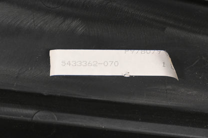 New OEM Polaris 5433362-070, 5433362-01 Black Rear Right Snow Skirt NOS