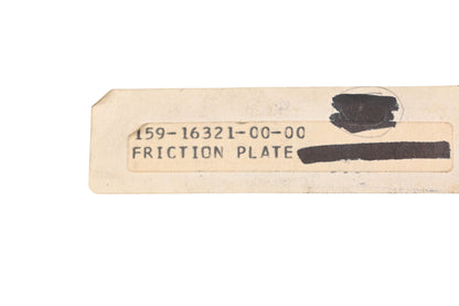 New OEM Yamaha 159-16321-00-00 Friction Plate NOS