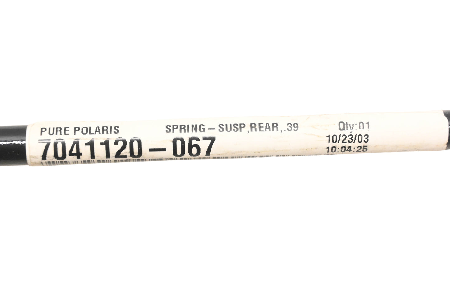 New OEM Polaris 7041120-067 Suspension Spring NOS