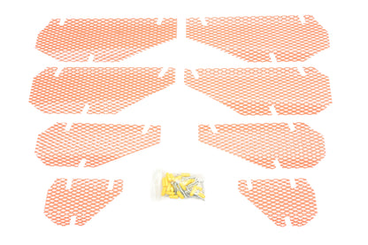 Aftermarket SK9805, 1999-700, 1999700 Arctic Cat Orange Hood Screen Kit NOS