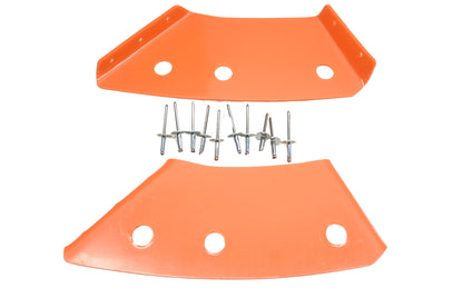 Sno-Stuff 135-100-81 Arctic Cat Orange Foot Shield Kit NOS