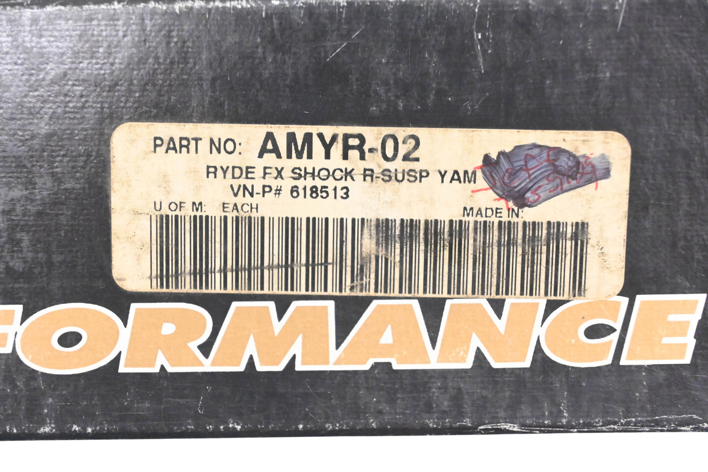 Ryde FX AMYR-02, 618513 Shock Absorber Kit NOS
