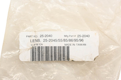 K&S 25-2040 Amber Turn Signal Lens NOS