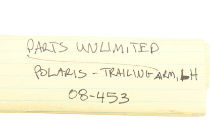 Parts Unlimited 08-453 Left Front Suspension Trailing Arm NOS