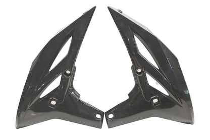 UFO Plast 117187, YA04828001, 11-7187 Black Side Panel Kit NOS