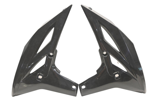 UFO Plast 117187, YA04828001, 11-7187 Black Side Panel Kit NOS