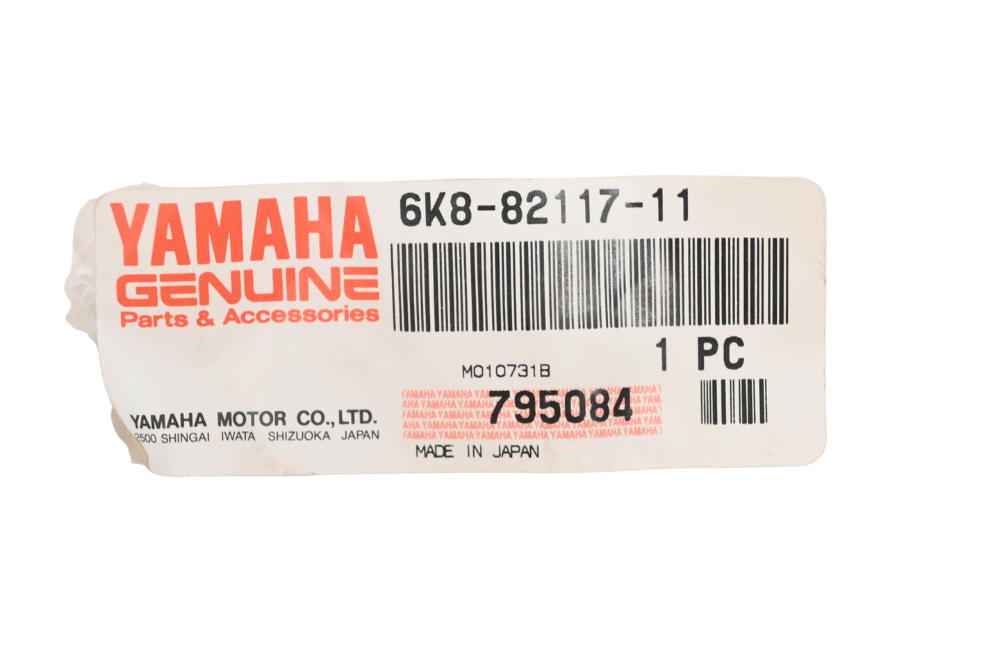 New OEM Yamaha 6K8-82117-11-00 Positive Lead Wire NOS