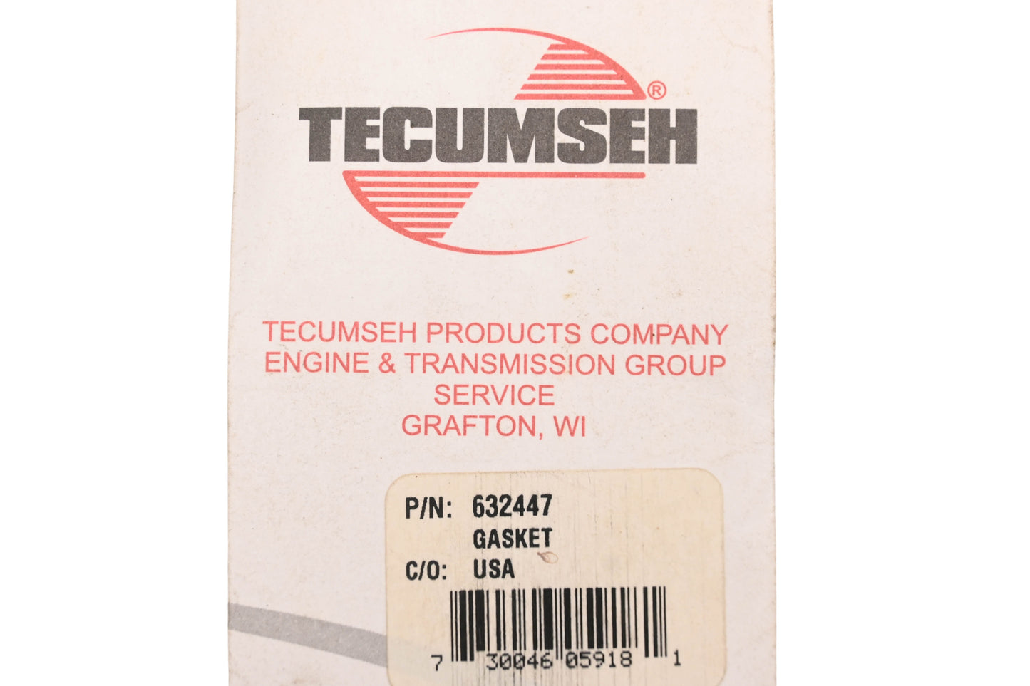 New OEM Tecumseh 632447 Gaskets Qty 2 NOS