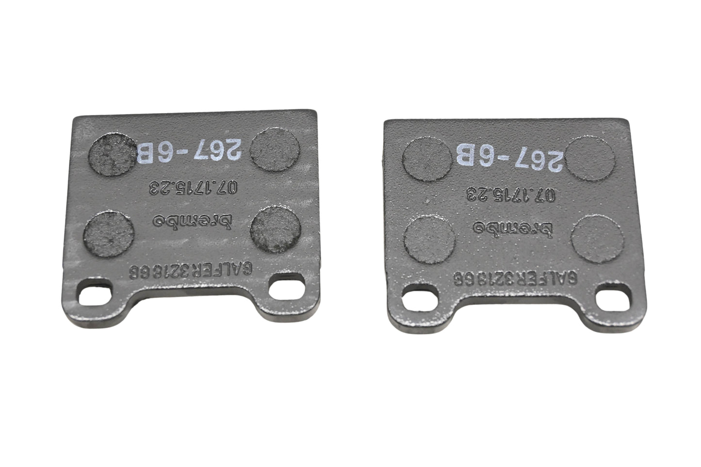 Aftermarket 414990000, P414990000, 267-6B Brembo Brake Pad Kit NOS