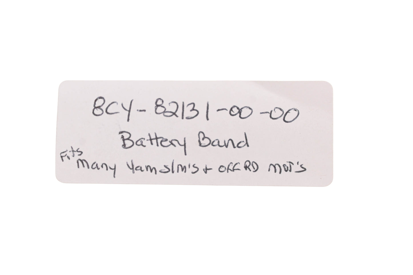 New OEM Yamaha 8CY-82131-00-00 Battery Band Strap NOS