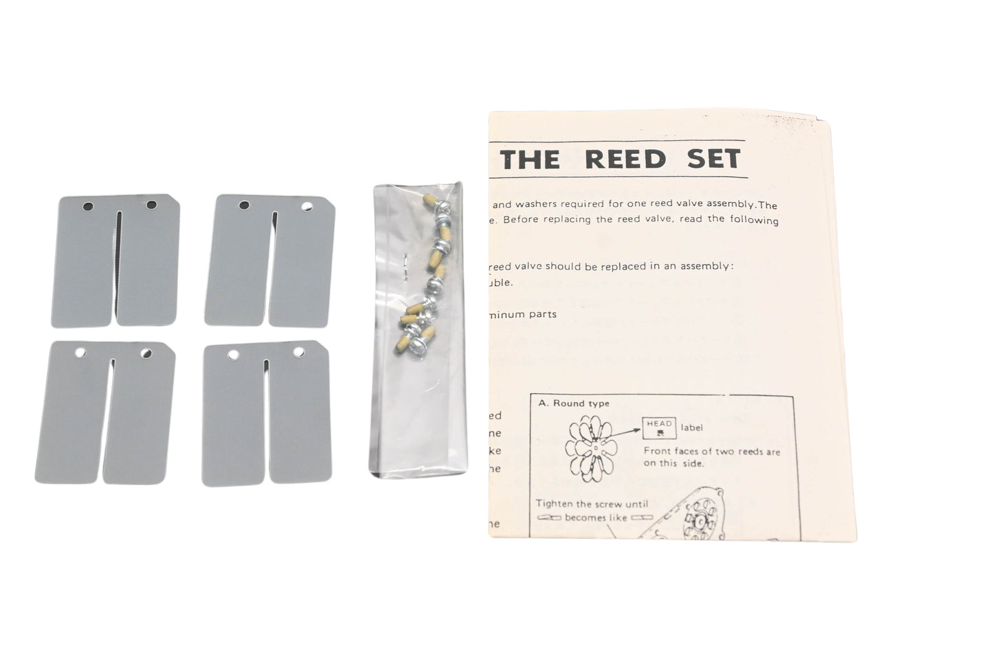 New OEM Yamaha 63M-W0004-00-00 Reed Valve Repair Kit NOS