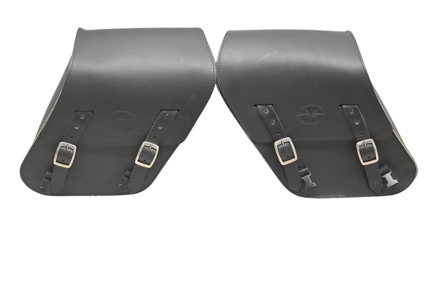 New OEM Yamaha 1TP-F84H0-XX Black Saddlebag Kit NOS
