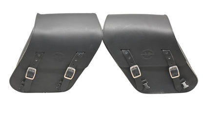 New OEM Yamaha 1TP-F84H0-XX Black Saddlebag Kit NOS