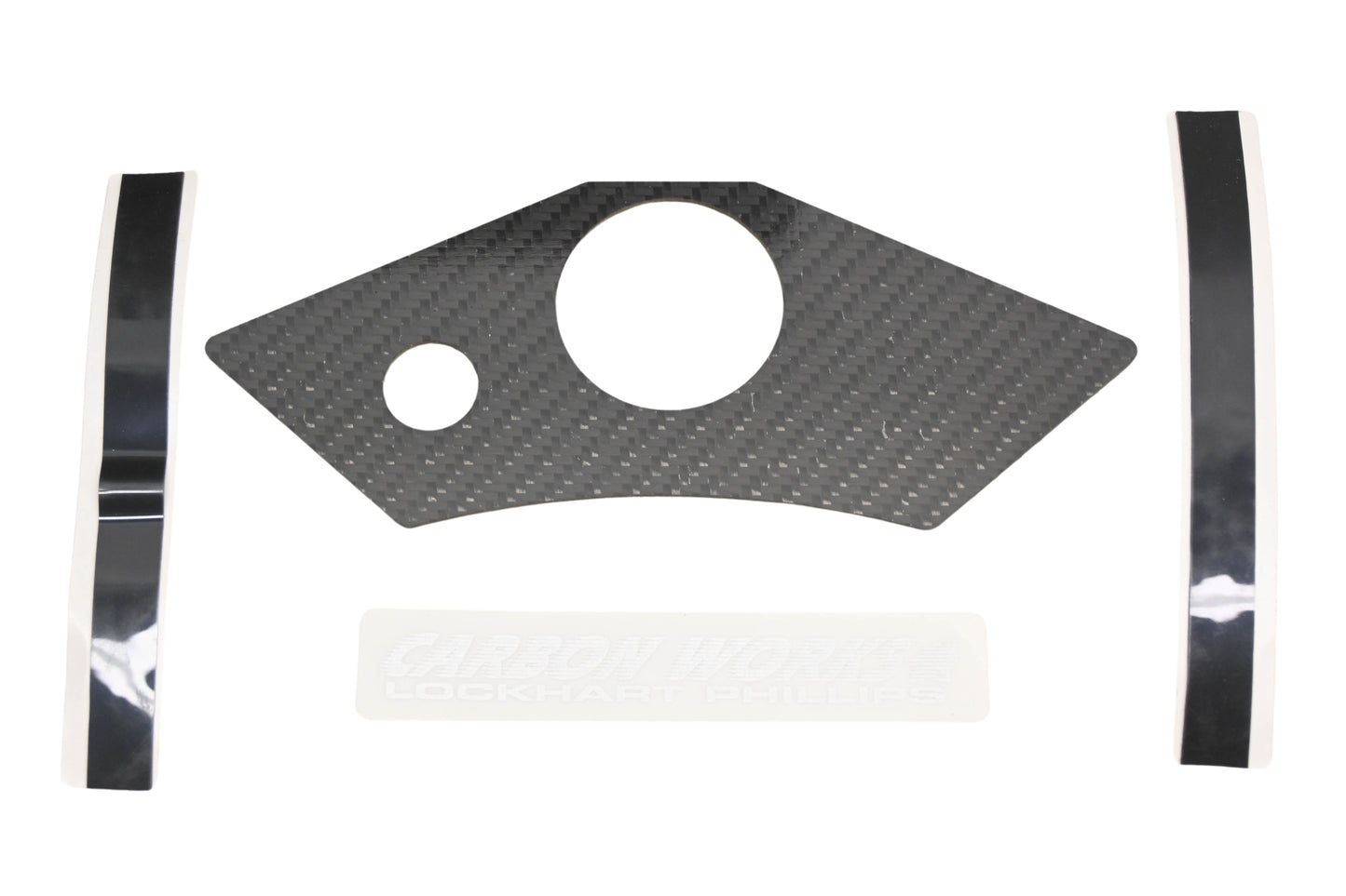 Lockhart Phillips 427-1344 Carbon Fiber Triple Tree Key Guard NOS