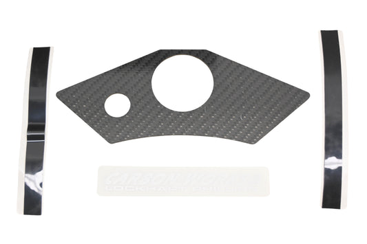 Lockhart Phillips 427-1344 Carbon Fiber Triple Tree Key Guard NOS
