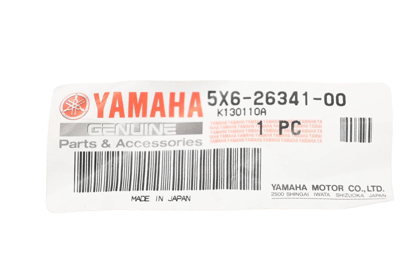 New OEM Yamaha 5X6-26341-00-00 Front Brake Cable NOS