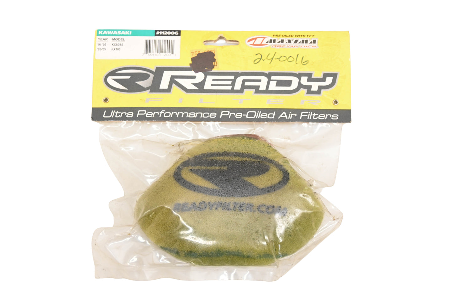 Ready Racing 11200G Pre-Oiled Air Filter NOS