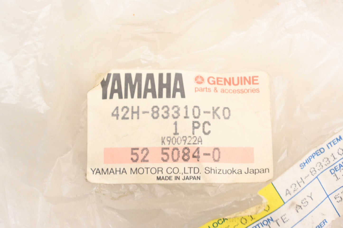 New OEM Yamaha 42H-83310-K0-00 Front Turn Signal Assembly NOS