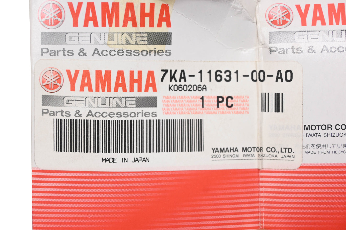New OEM Yamaha 7KA-11631-00-A0 Piston Assembly NOS