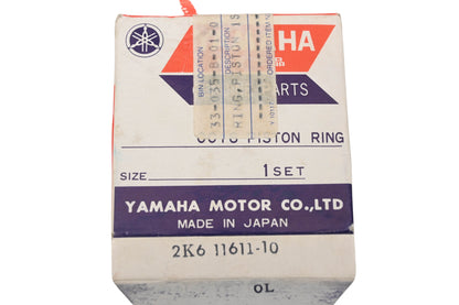 New OEM Yamaha 2K6-11611-10-00 Piston Ring NOS