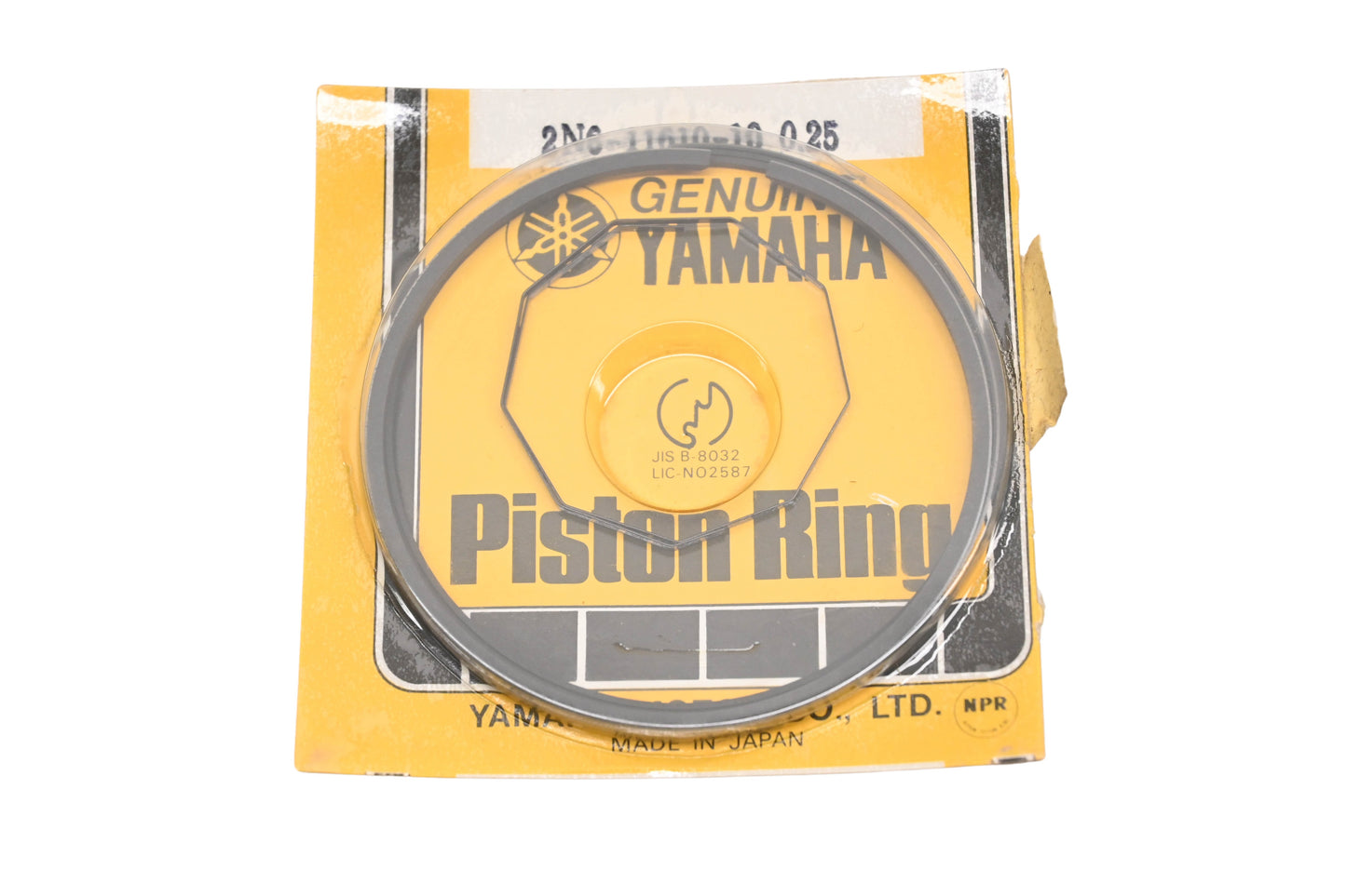 New OEM Yamaha 2N6-11610-10-00 Piston Ring Kit NOS