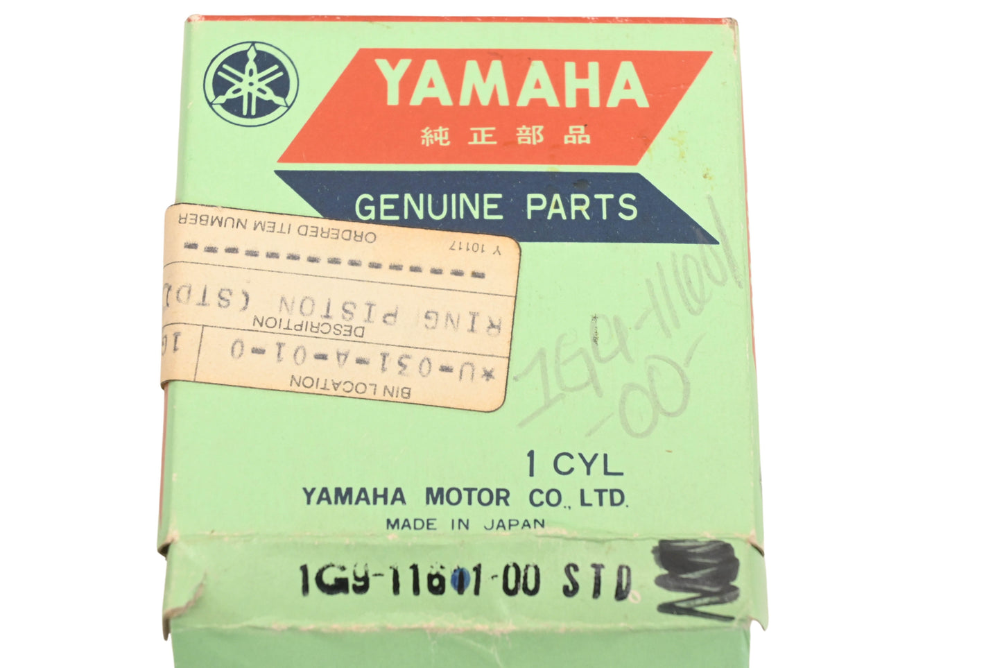 New OEM Yamaha 1G9-11611-00-00 Piston Ring NOS