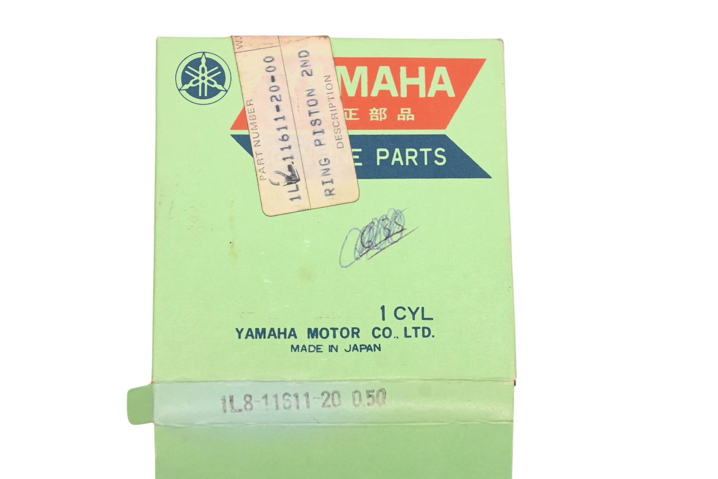New OEM Yamaha 1L8-11611-20-00 Piston Ring NOS
