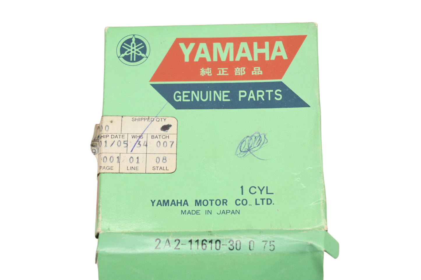 New OEM Yamaha 2A2-11610-30-00 Piston Ring Kit NOS