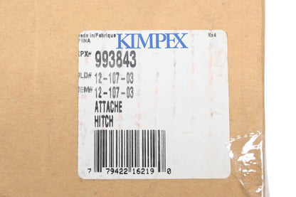 Kimpex 993843, 12-107-03 Hitch Attachment Kit NOS