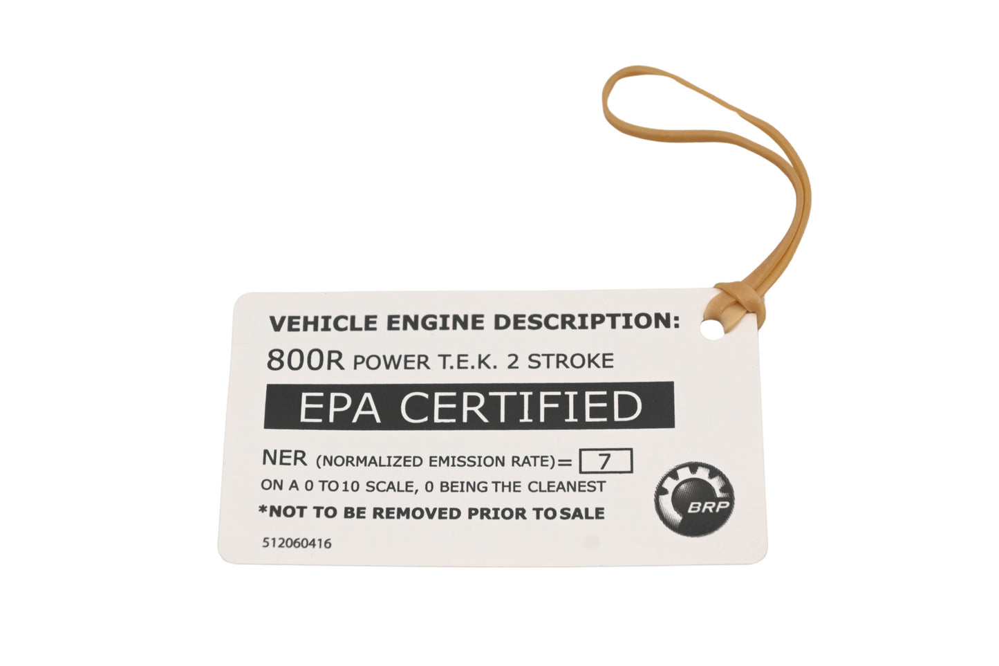 Aftermarket 512060416, P512060416 EPA Tag NOS