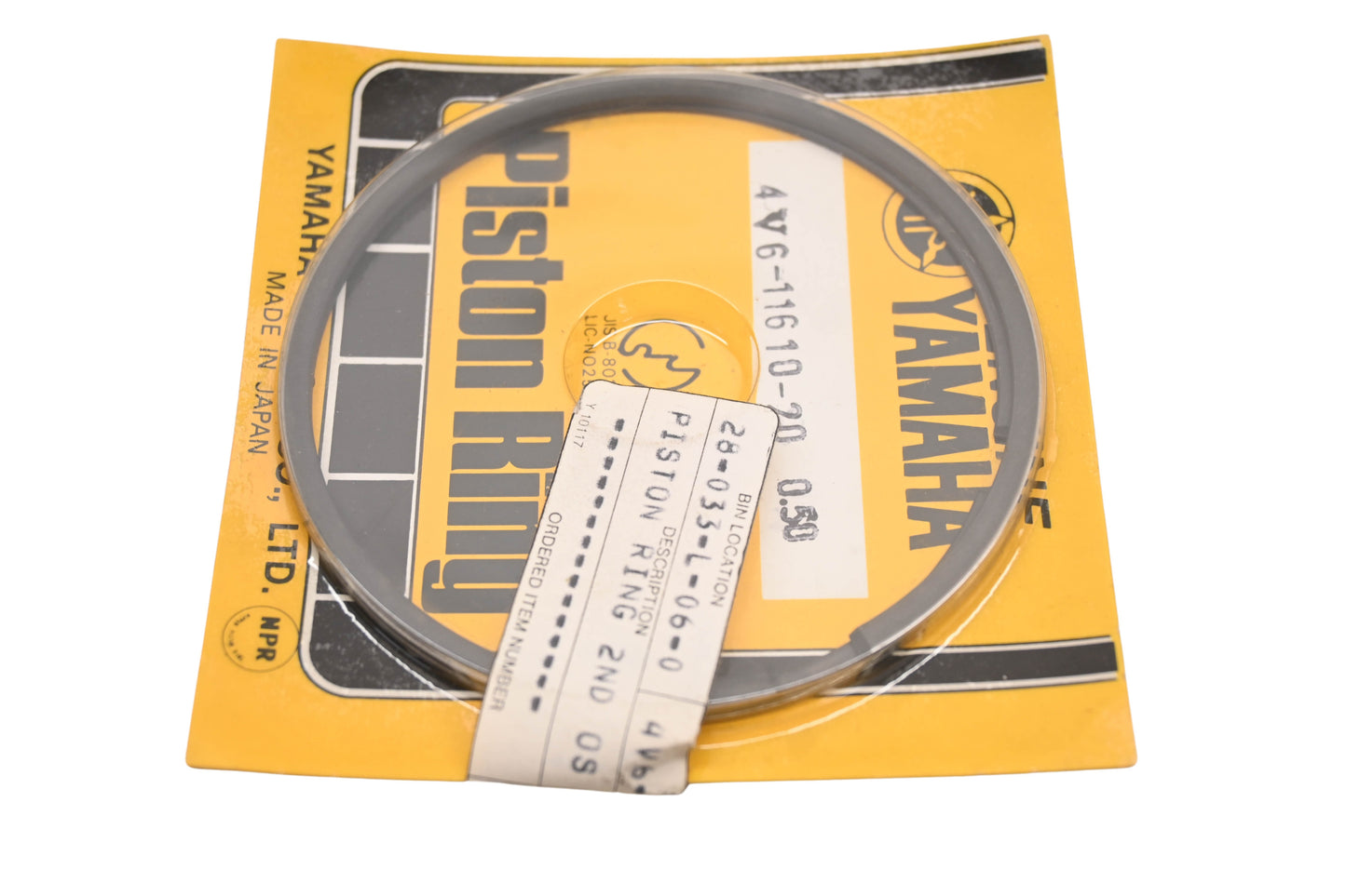 New OEM Yamaha 4V6-11610-20-00 Piston Ring Kit NOS