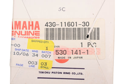 New OEM Yamaha 43G-11601-30-00 Piston Ring Kit NOS