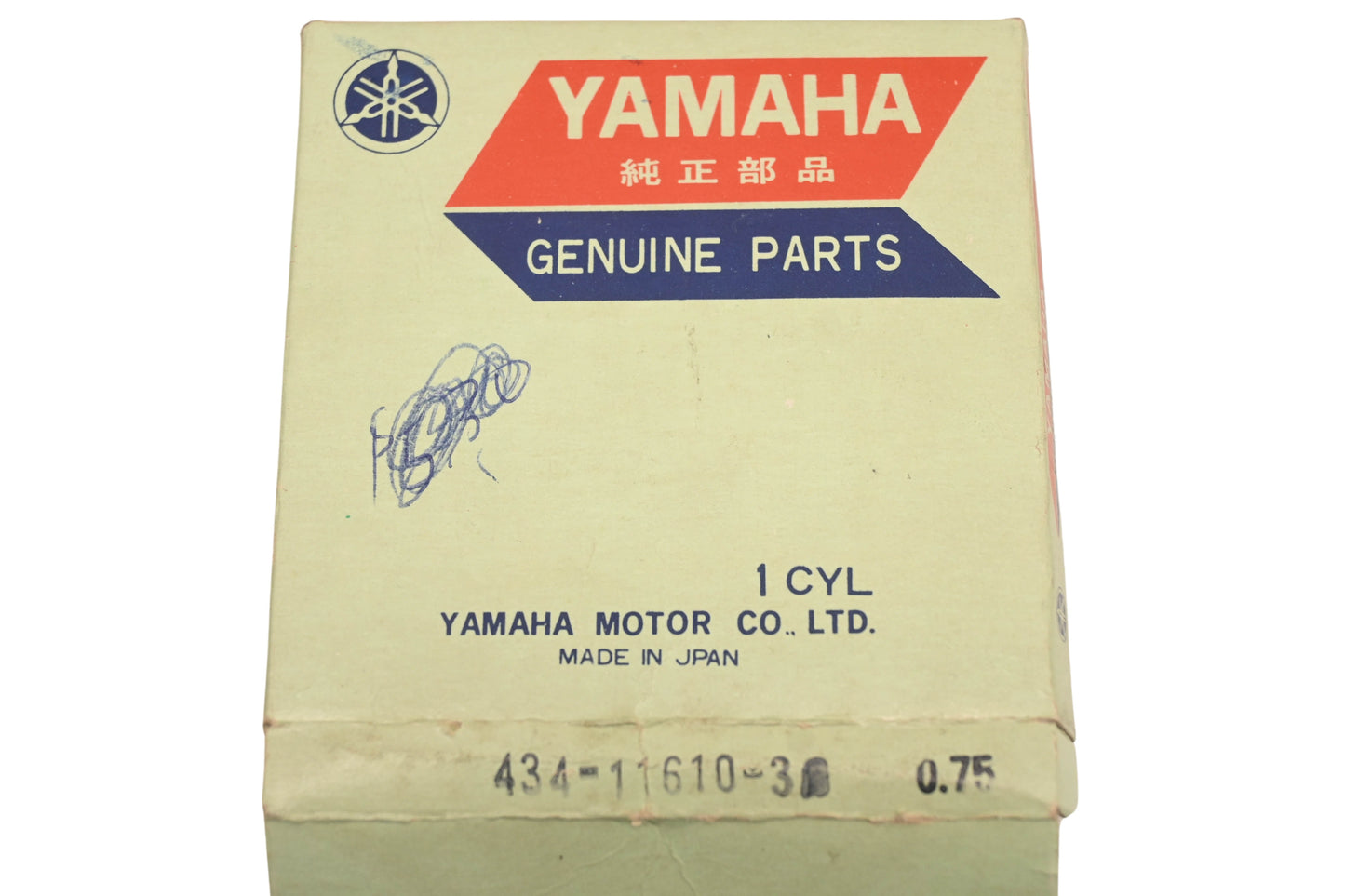 New OEM Yamaha 434-11610-30-00 Piston Ring Kit NOS